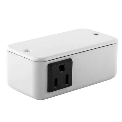 junction box in kitchen cabinet|bazz ujnctbx1 junction box white.